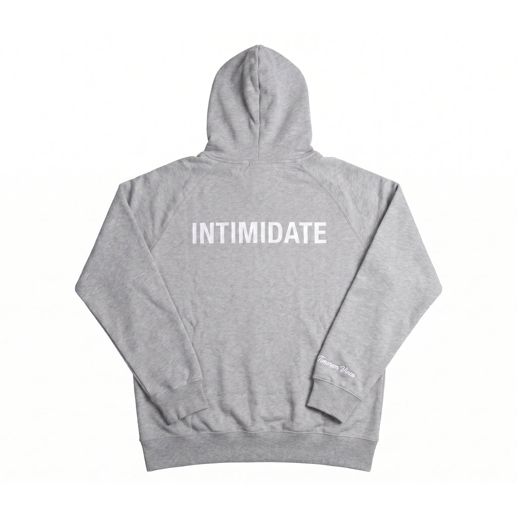 INTIMIDATE Concrete Grey Hoodie