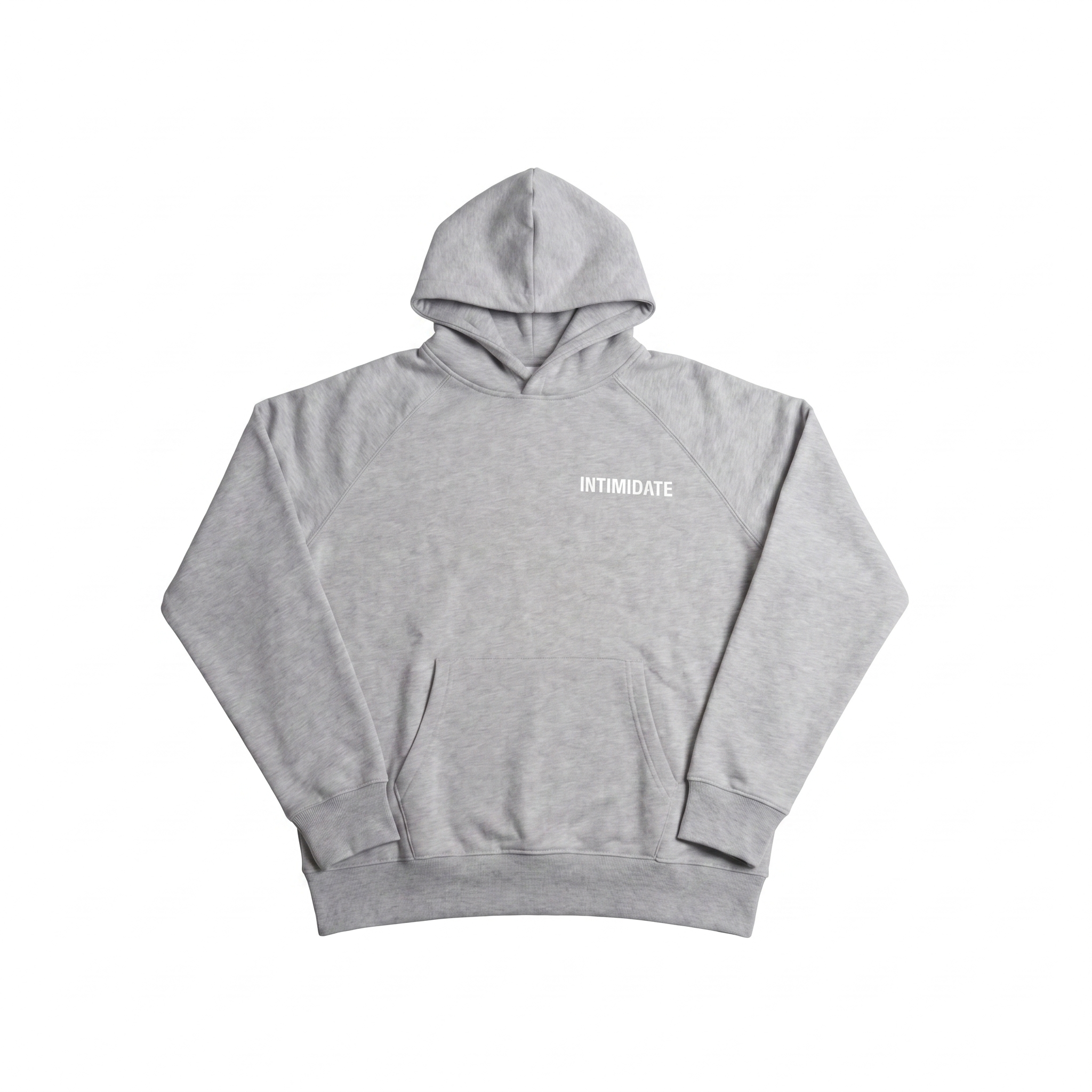 INTIMIDATE Concrete Grey Hoodie